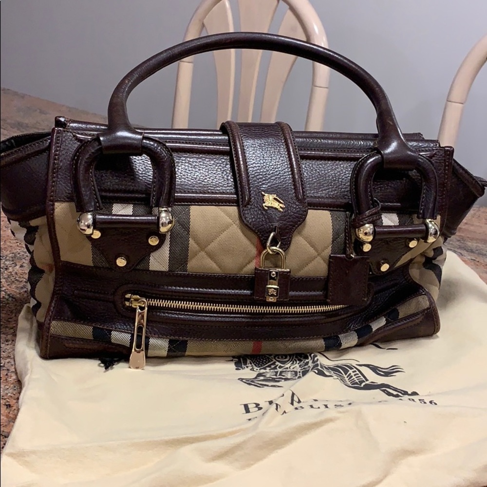Authentic Burberry Large Bag